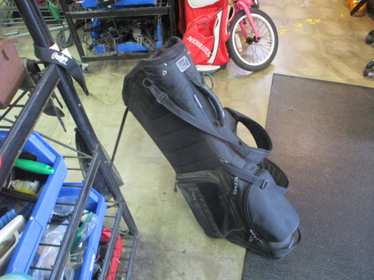 Used Wood Bridge Golf Stand Bag  W/ Strap