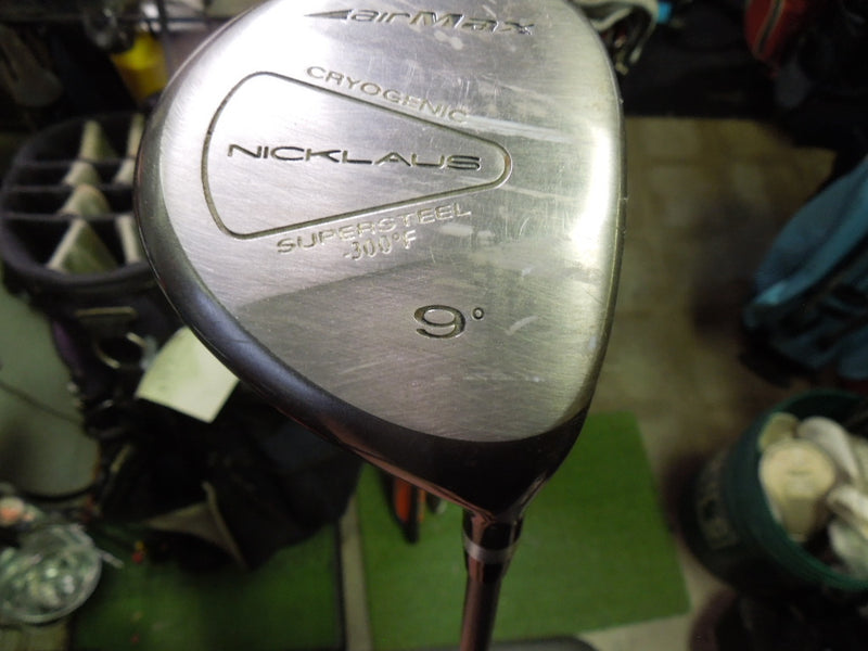 Load image into Gallery viewer, Used Nicklaus AirMax SuperSteel Right Hand Cryogenic 9º Driver
