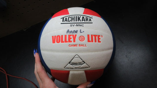 Used Tachikara Volley Lite Game Ball Volleyball