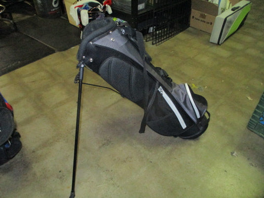 Used Club Champ Golf Stand Bag in Black and Grey