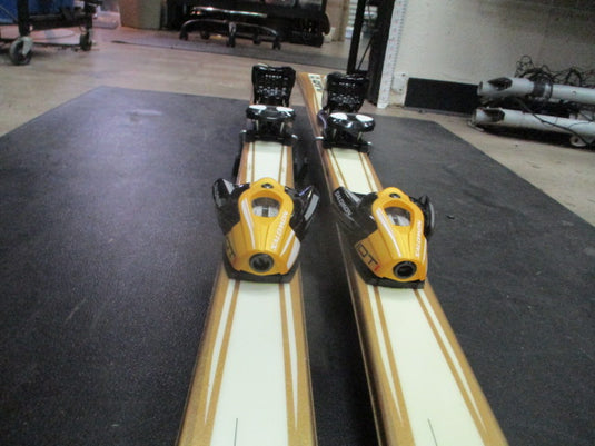 Used Olin DTV 160CM Downhill Skis W/ Salomon Bindings