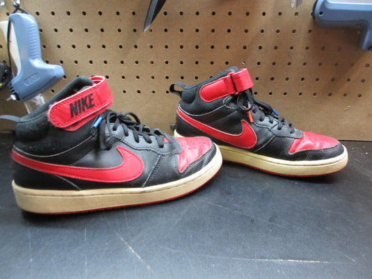 Used Nike Court Borough Mid 2 Basketball Shoes - Size Youth 4.5