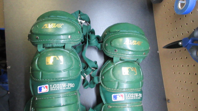 Load image into Gallery viewer, Used All-Star Catchers Shin Guards LG21W-PRO - Adult
