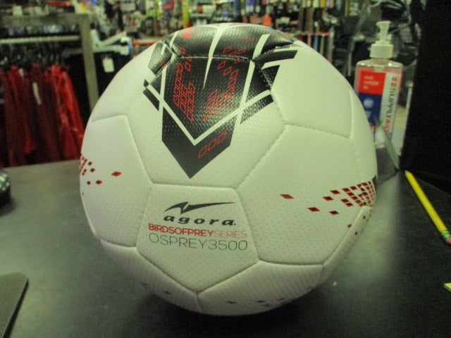 Load image into Gallery viewer, Used Agora Birds Of Prey Series Osprey 3500 Soccer Ball Size 4
