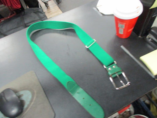 Used Adult Green Baseball Belt