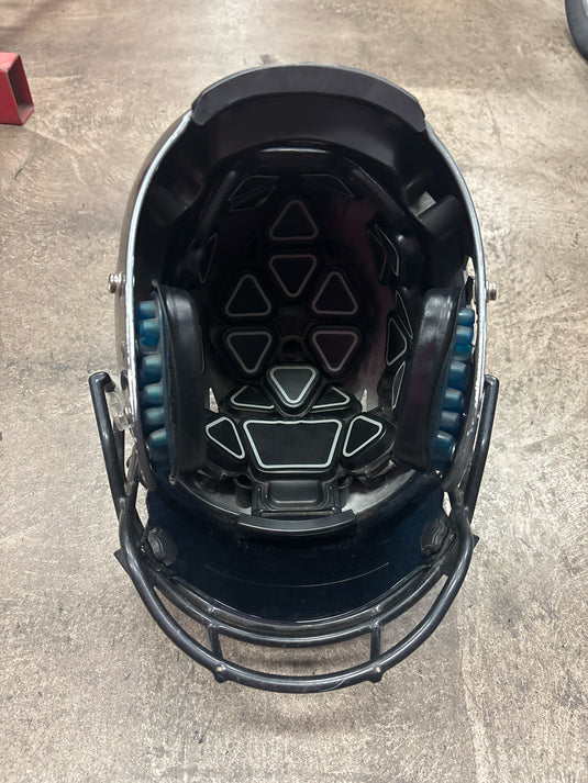 Used Schutt Vengeance A11 Gray Football Helmet w/ Visor - Youth XL