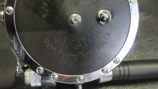 Used Penn Senator Deep Sea Fishing 6'6" Fishing Pole & Reel