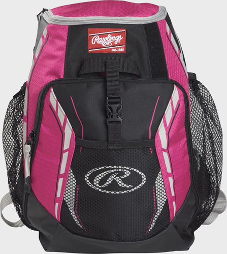 New Rawlings Youth Players Backpack - Pink