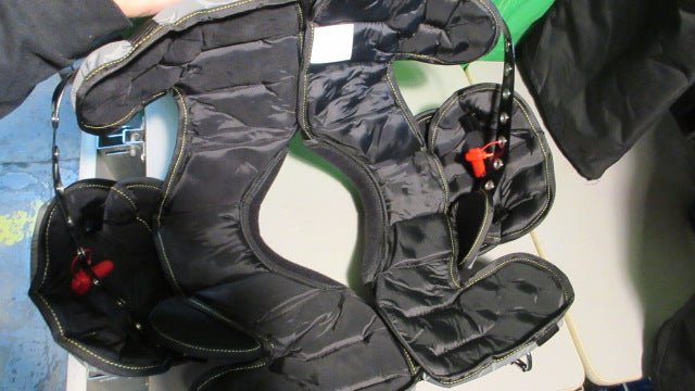 Load image into Gallery viewer, New Riddell Power Surge Youth Shoulder Pads W/ Back Plate-Size Small(11"-12")
