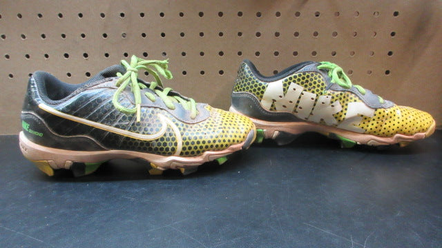Load image into Gallery viewer, Used Nike Kids Alpha Huarache 4 Keystone Baseball Cleats - Size Youth 4.5
