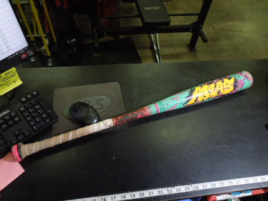 Used Louisville Slugger Atlas Wildstyle BBCOR Baseball Bat 32 in 29 oz -3