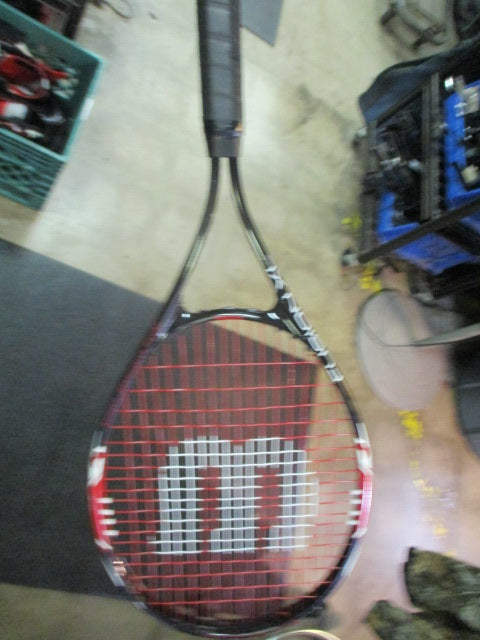 Load image into Gallery viewer, Used Wilson Fusion XL Tennis Racquet 3 3/8 27.5&quot;
