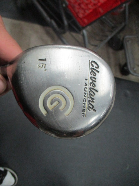 Used Cleveland Launcher 15 Deg Fairway Wood - LH