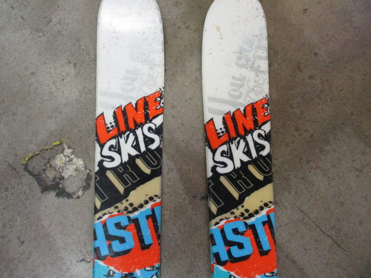 Used 2012 Line Super Hero Skis 123cm Downhill Skis