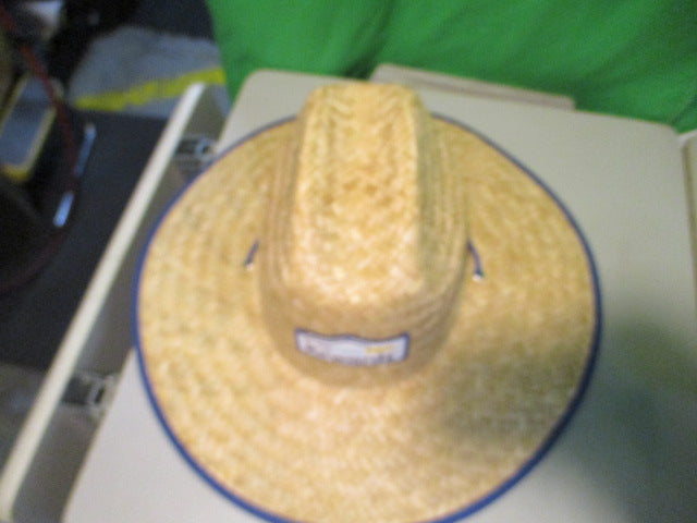 Load image into Gallery viewer, Used Lowes Golf Straw Hat
