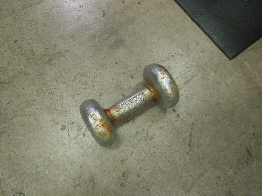 Used Vintage Healthway Cast Iron 10lb Dumbbell