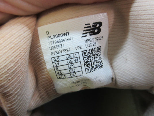 Used New Balance Fresh Foam 3000v7 Molded Baseball Cleats - Size 9.5