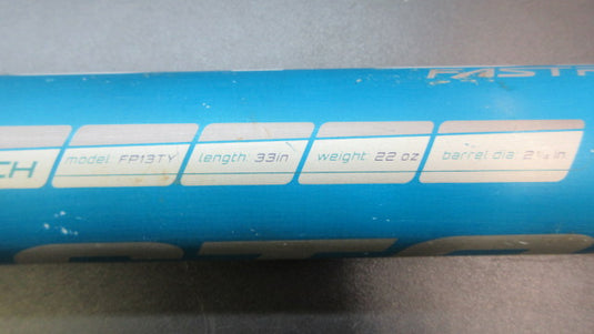 Used Easton Typhoon 33" -11 USSSA Alloy Fastpitch Softball Bat