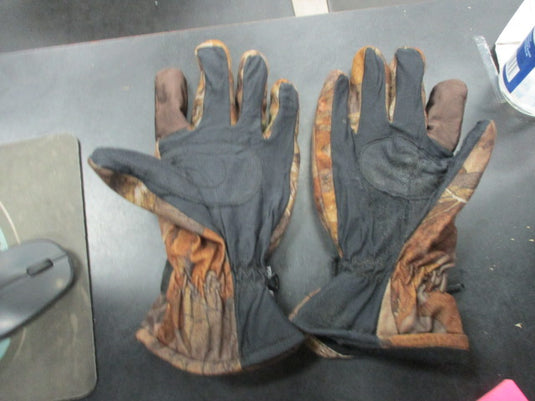 Used Camo Snow Gloves Size Mens XL - Has Wear
