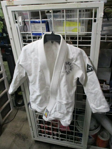 Used The MMA Lab BJ BJJ Brazilian Jiu Jitsu GI Jacket Youth Size MO