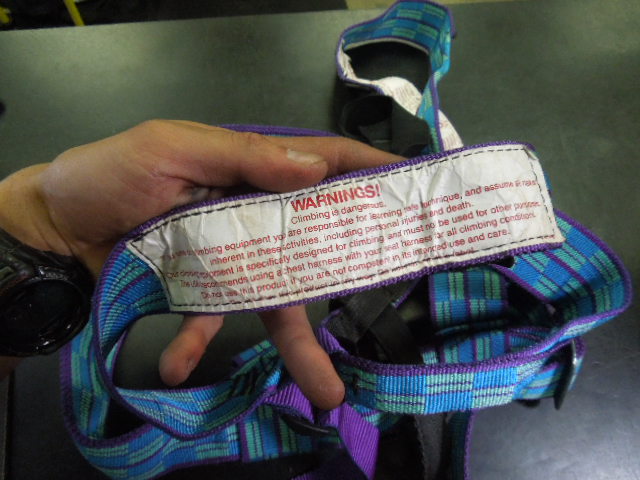 Load image into Gallery viewer, Vintage REI Climbing Seat Harness Size Medium
