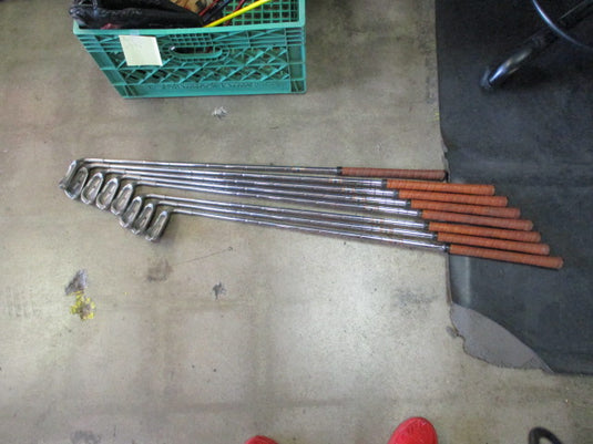 Used Ping Zing Black Dot Iron Set 3-9 Sand Wedge (Need Re-Grip)