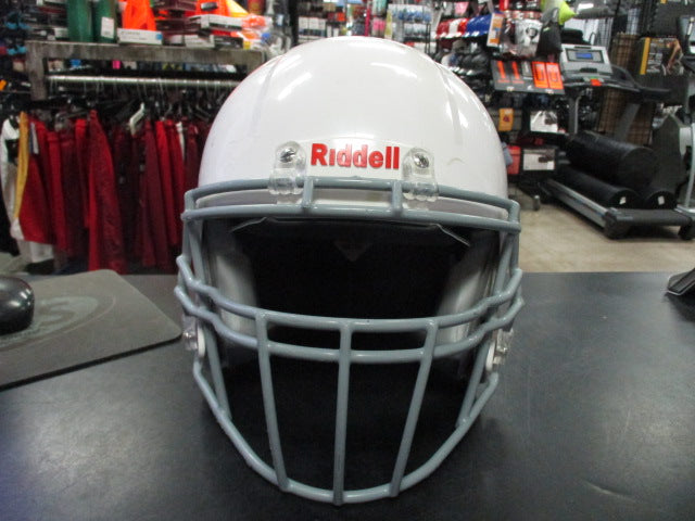 Load image into Gallery viewer, Used Riddell Victor White Football Helmet Size S-M
