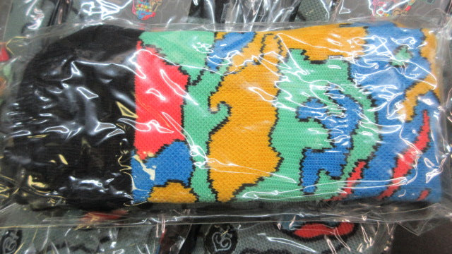 Load image into Gallery viewer, James Arthur Green Skull Long Socks - Size Large 9-12
