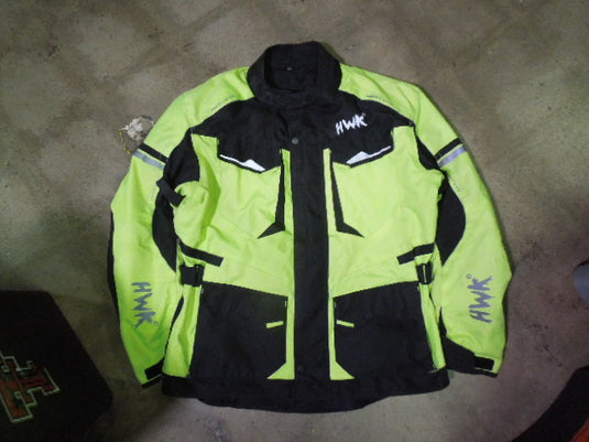 Used HWK Adventure Touring Padded Moto Riding Jacket Size XL