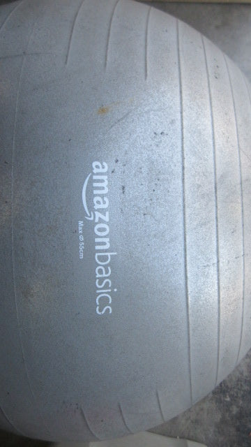 Used Amazon Basics 55cm Exercise Ball