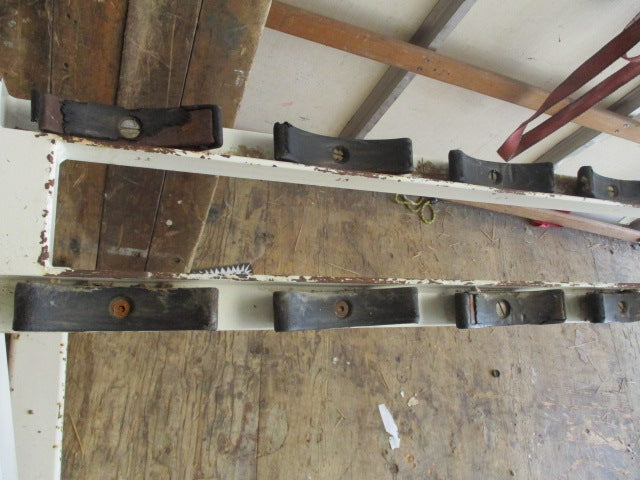 Load image into Gallery viewer, Used Icarian Single Tier 89&quot; X 32&quot; Commercial Dumbbell Rack
