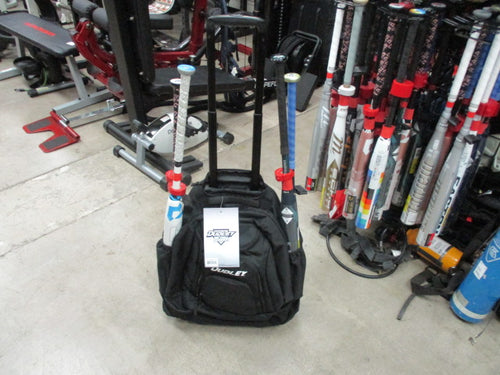 Dudley softball wheeled gear bag 4 bat pack