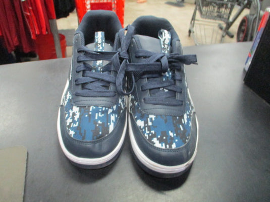 Used Reebok X HEELEYS Mens Size 8 Navy/White Digi Camo