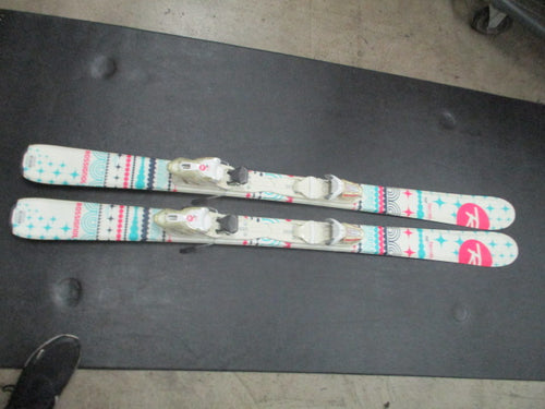 Used Rossignol Terrain 140Cm Downhill Skis W/ Xelium Bindings