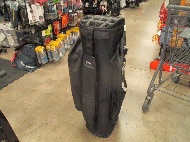 Load image into Gallery viewer, Used Ping Traverse Black Golf Cart Bag
