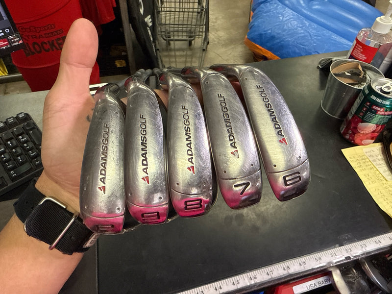 Load image into Gallery viewer, Used Adams Idea A1 Hybrid Ladies Iron Set 5pc Right Hand Iron Set 6-9i and Pw
