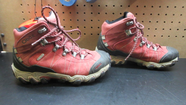 Load image into Gallery viewer, Used Oboz Women's Bridger Mid Waterproof Hiking Shoes - Size 7.5
