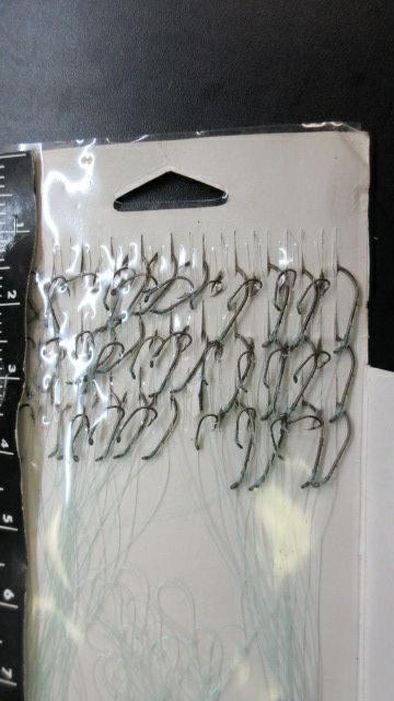 Load image into Gallery viewer, Used Maxtec Double Sliced Bait-Holder Snelled Hooks - Assorted Sizes
