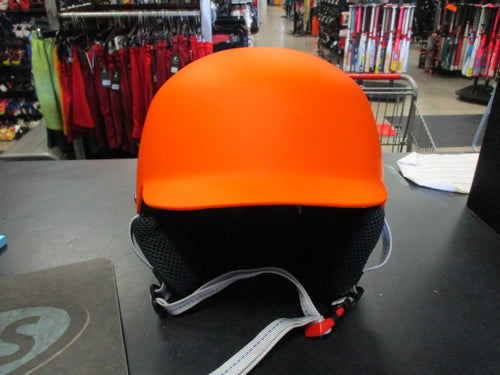 Used Ski Sundries GF-110 Gale Force Ski & Snowboard Helmet Orange Size Small