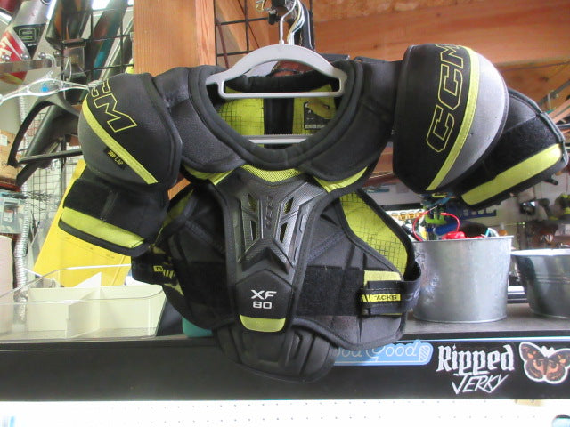 Load image into Gallery viewer, Used CCM Tacks XF80 Hockey Shoulder Pads - Size Youth
