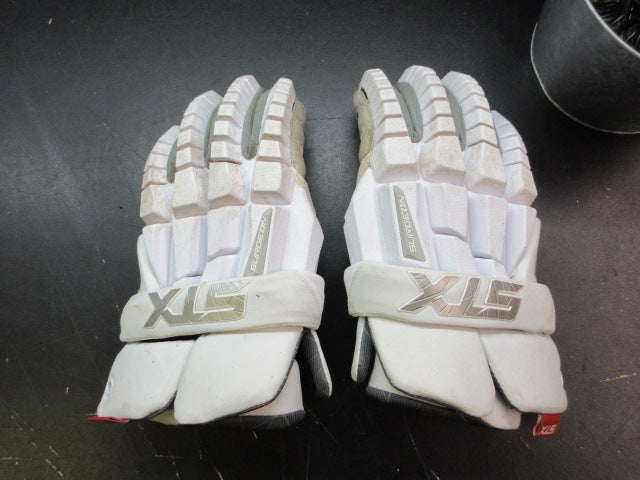 Load image into Gallery viewer, Used STX Surgeon RZR Lacrosse Gloves - Size Large
