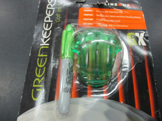 Used Greenkeeper Line M Up Pro Golf Ball Line Tool