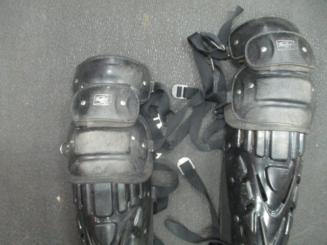 Load image into Gallery viewer, Used Rawling Cool Flo Catchers Shin Guards Size Adult
