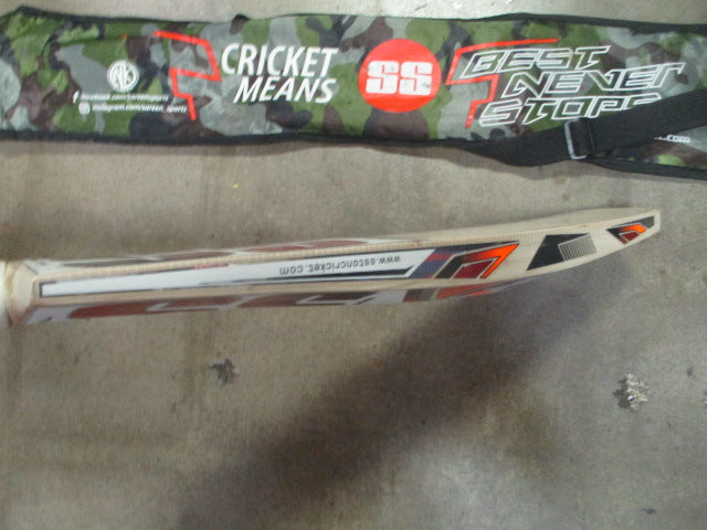 Load image into Gallery viewer, Used SS SunRidges TON English Willow Tiger Cricket bat
