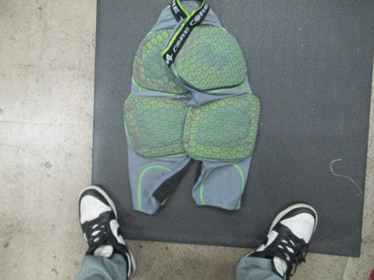 Used Alleson 5 Pad Integrated Adult Small Football Girdle