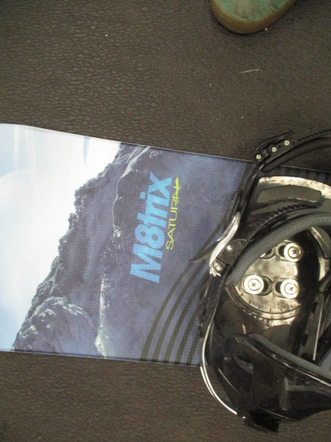Used M8trix Saturn 130CM Snowboard W/ LT10 Bindings