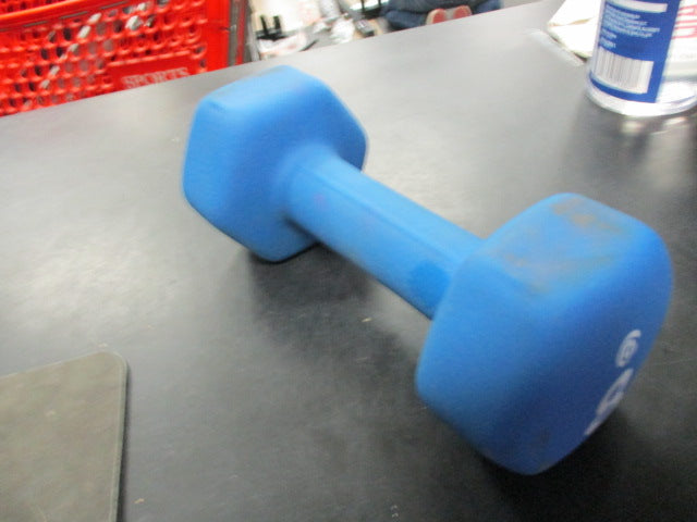 Load image into Gallery viewer, Used Neoprene 8 LB Rubber Hex Dumbbell
