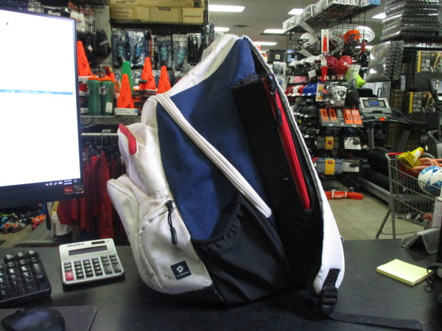 Load image into Gallery viewer, Heavy Use Demarini Voodoo Baseball Backpack with 2 Bat Holders
