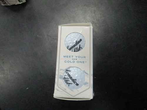 Used Canadian Club 2 Pack Golf Balls