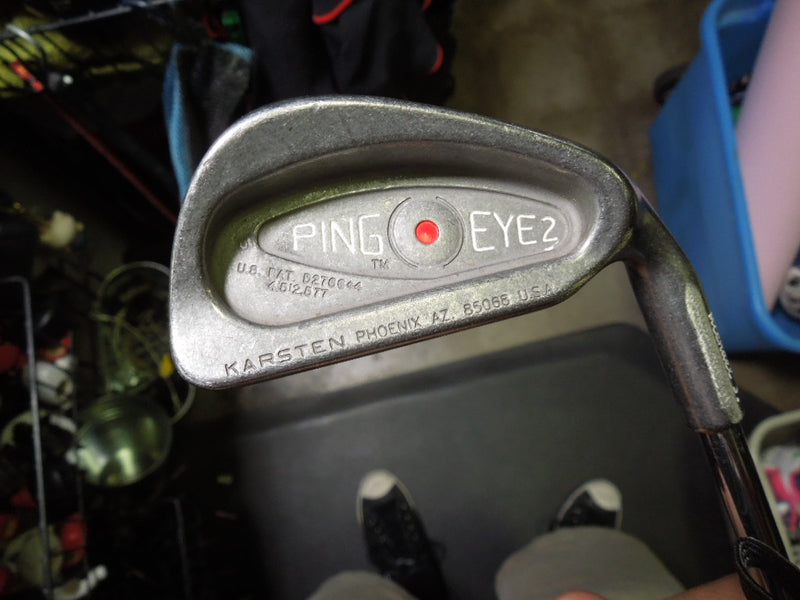 Load image into Gallery viewer, Used PING EYE 2 Red Dot 8pc Right Hand Iron Set No 7 Iron
